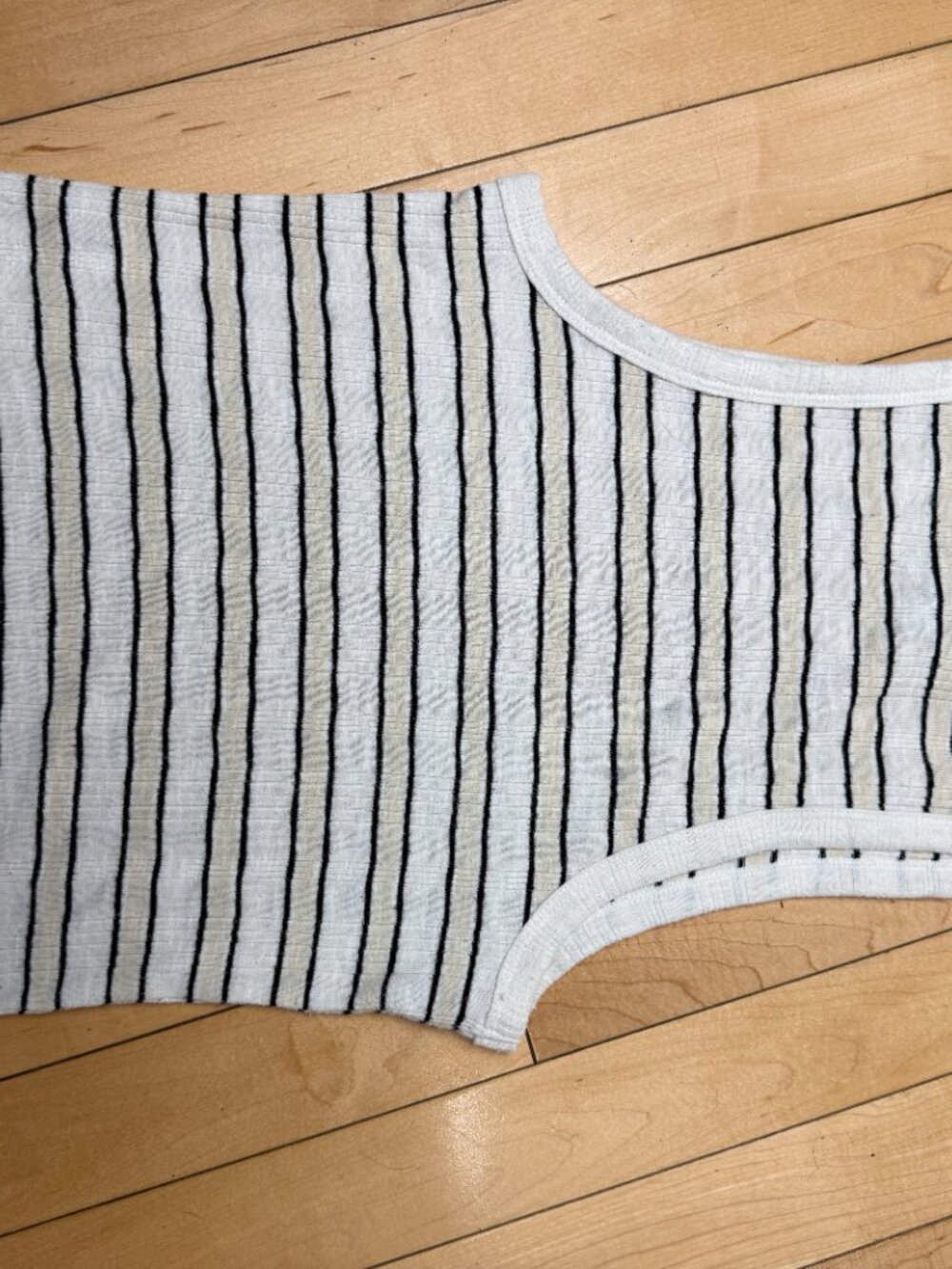 Universal Thread Striped Ribbed Tank Top Size XS Lettuce Edge - Picture 6 of 7